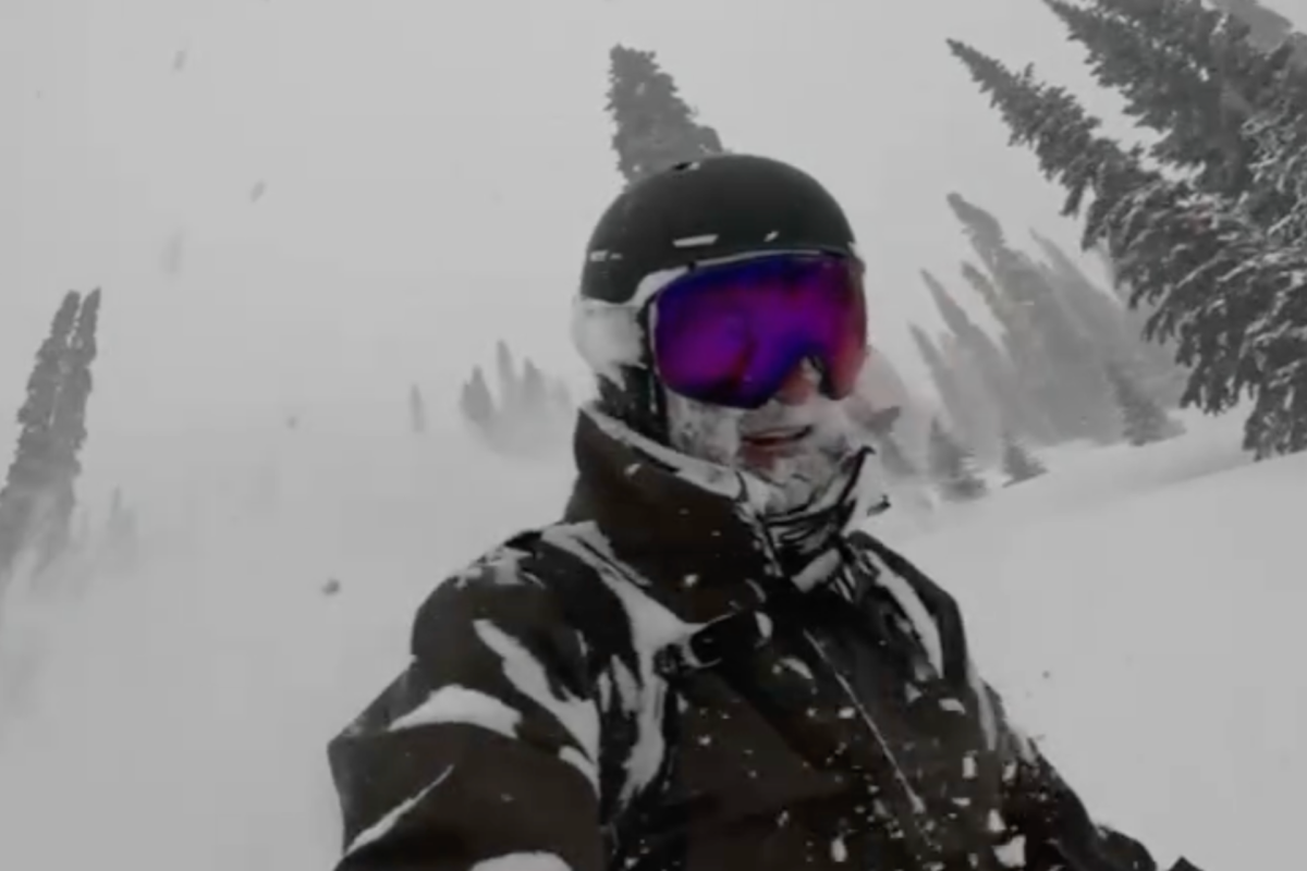 David Beckham Shares Footage From His Favorite Powder Spot in Canada
