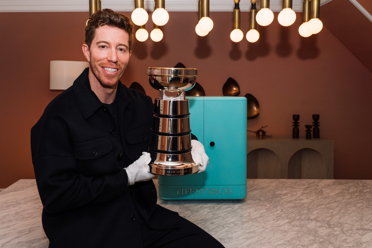 Shaun White Unveils New Tiffany & Co. Trophy for the Snow League