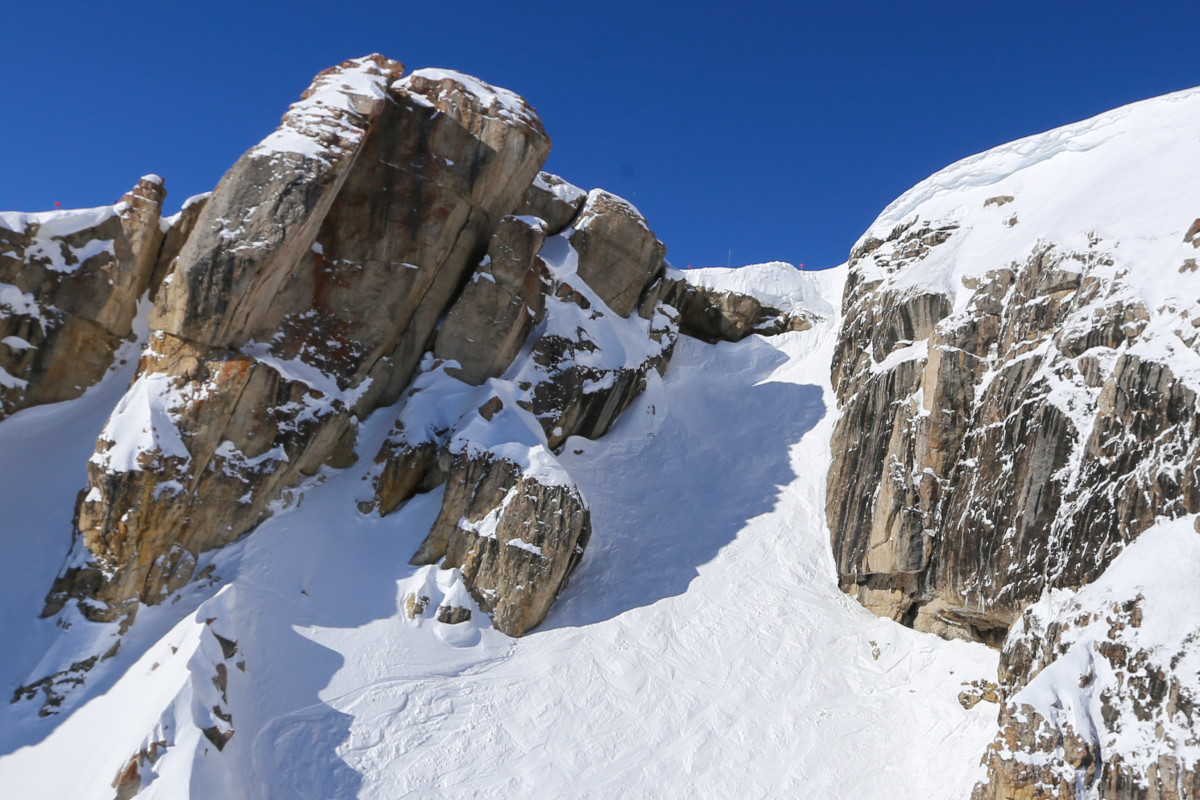 New Instagram Account Features Corbet's Couloir's Biggest Crashes