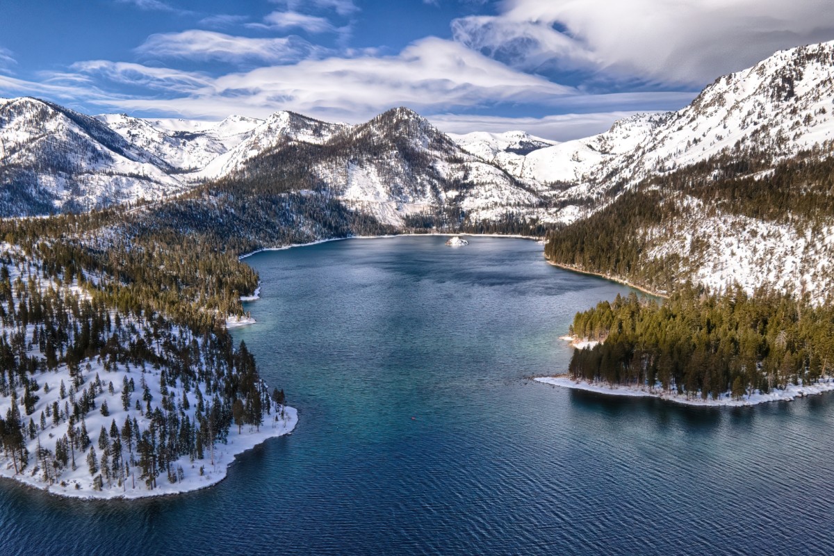 Lake Tahoe Just Got 100 Inches of Snow, but It's Snowpack Is Still Below Average, Here's Why