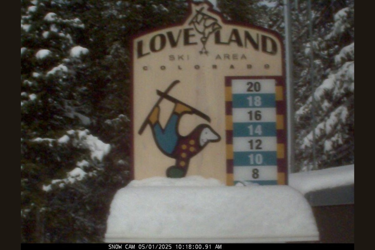 Fresh Snow Blankets Colorado Ski Resorts on First Day of May