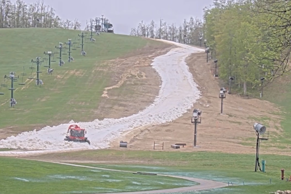 Michigan Ski Area Secretly Grooms Slope, Are They Re-Opening?