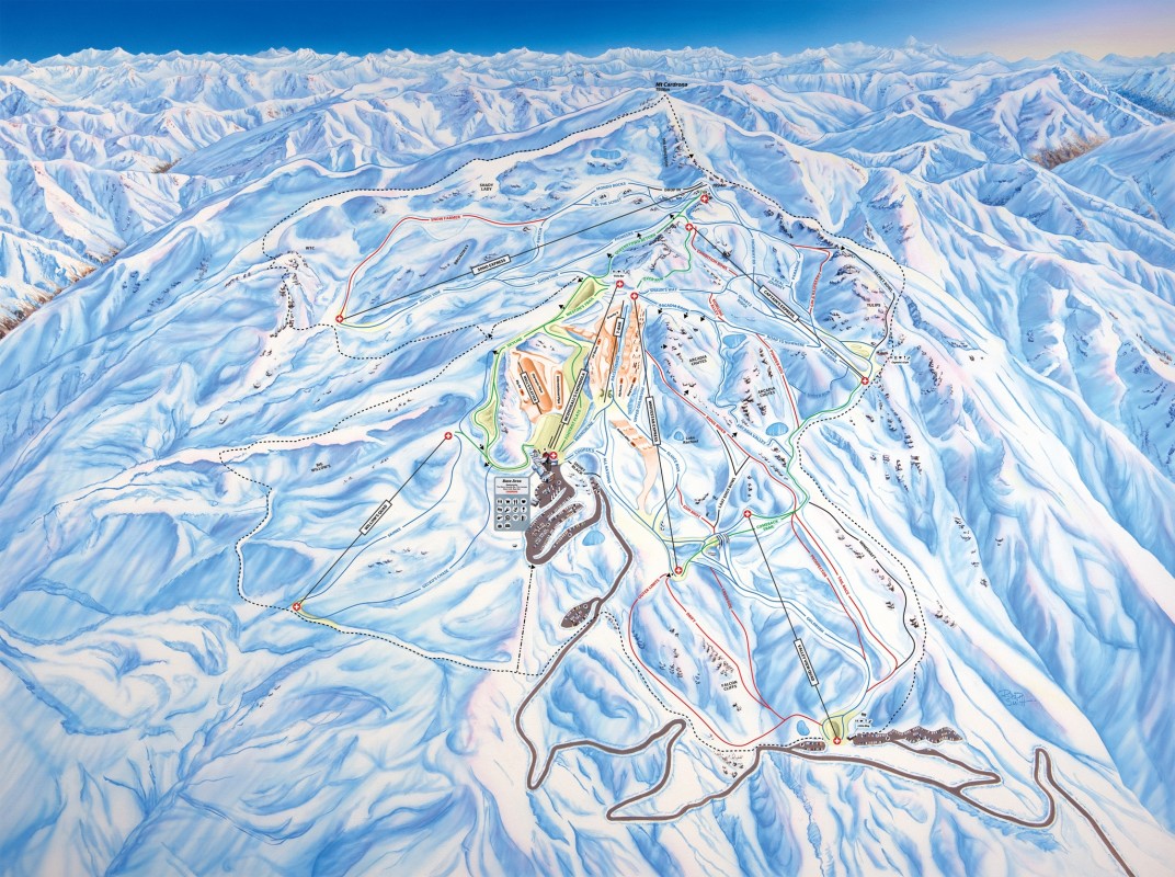 New Trail Map Unveiled at New Zealand's Largest Ski Resort