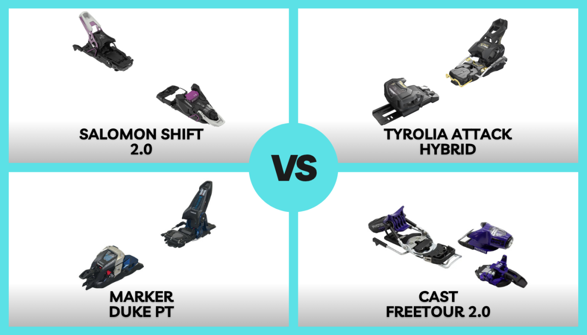 How Do The CAST Freetour, Duke PT, Shift and Tyrolia Attack Hybrid Bindings Compare?