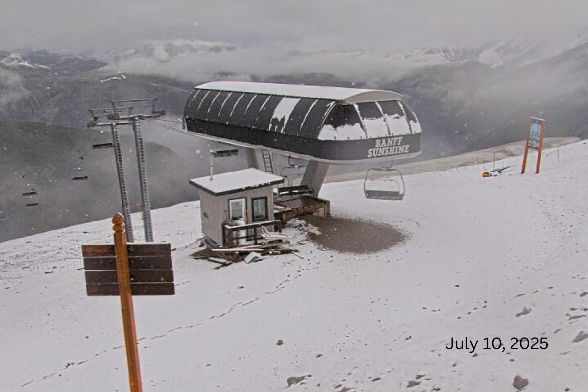 Snow in July? Unseasonal Weather Hits Canadian Ski Resort Twice