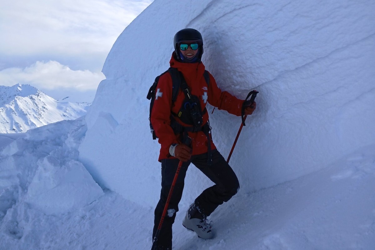 Ski Patrollers Release Neck-High Avalanche In New Zealand
