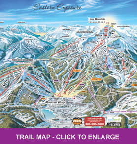 Big Sky Ski Resort Montana - Big Sky Map 