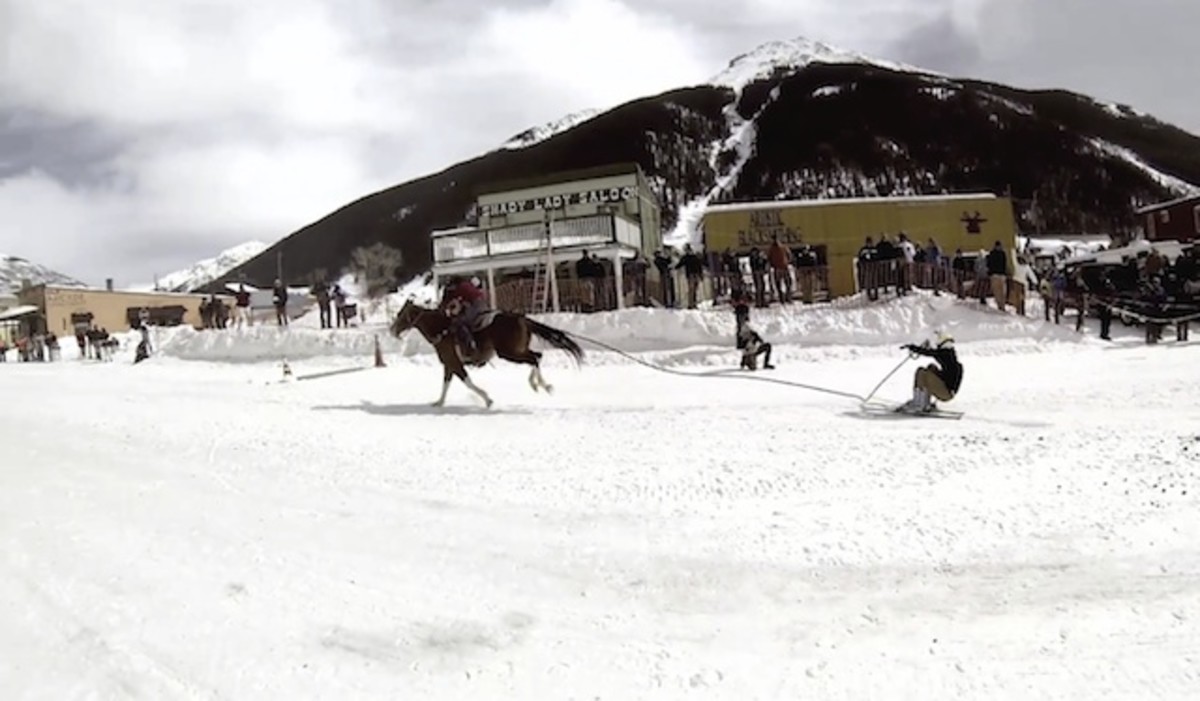 Week In Review America, Where Horses Pull Skiers
