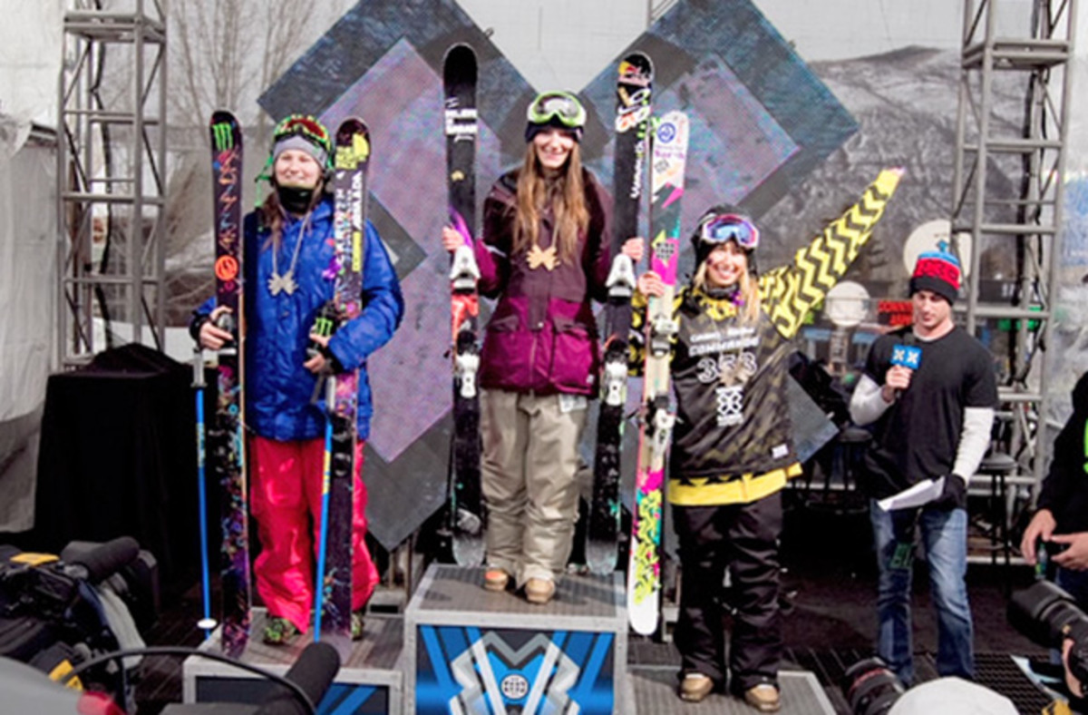 2012 Winter X Games Women's Slopestyle Video Powder