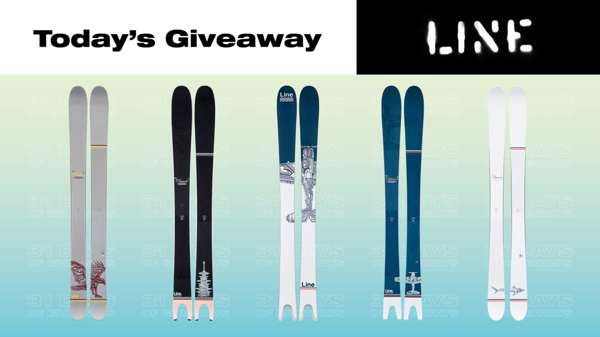 31 Days of Giveaways—Line Skis