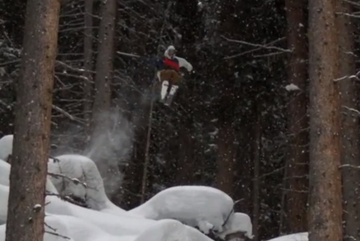 The teaser for "Few Words," Candide Thovex