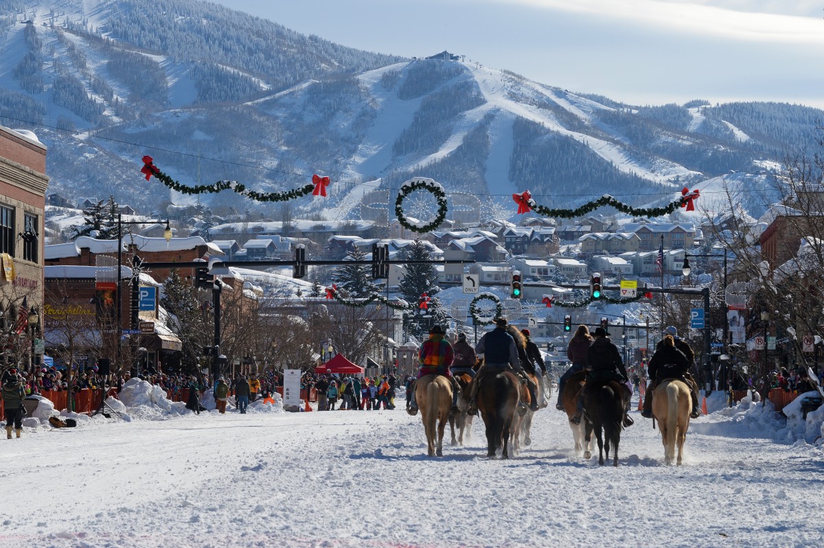 Steamboat Winter Trail Map The - Winter Carnival Horses