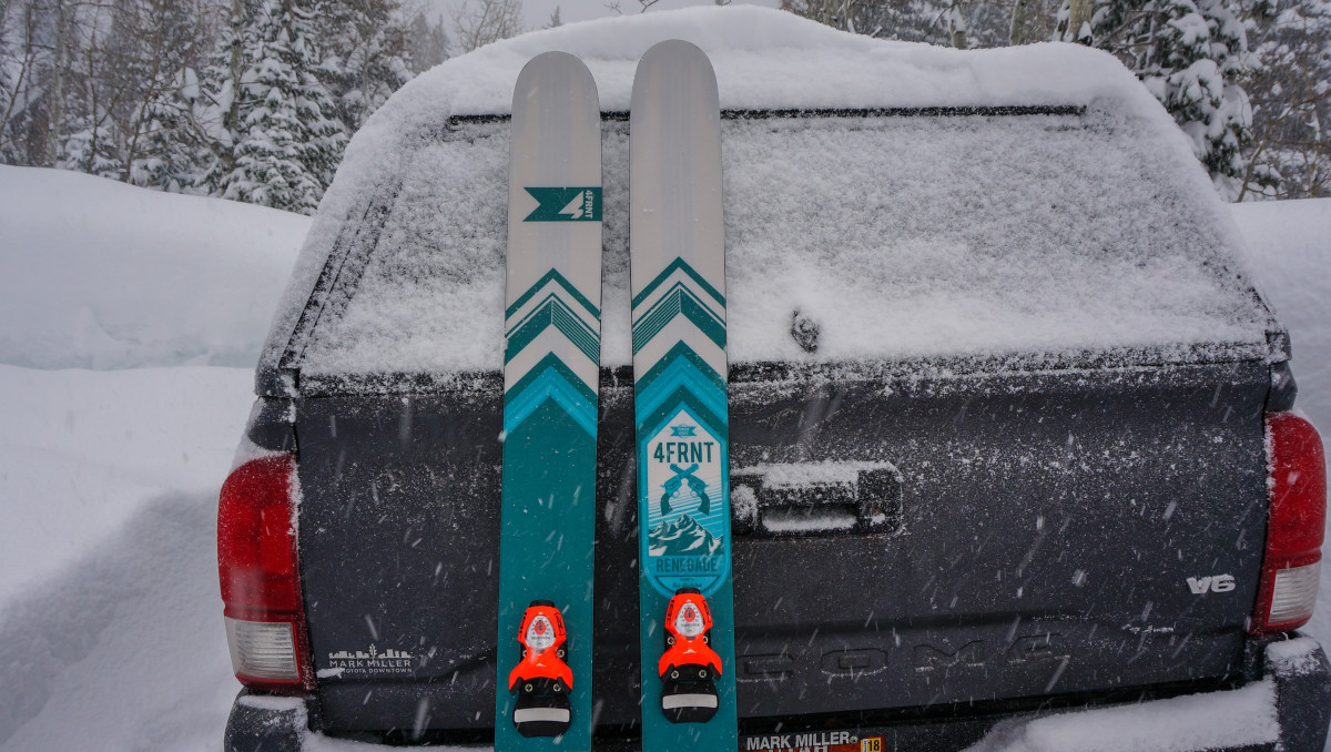 New 4FRNT Renegade is a Big Ski for Deep Days