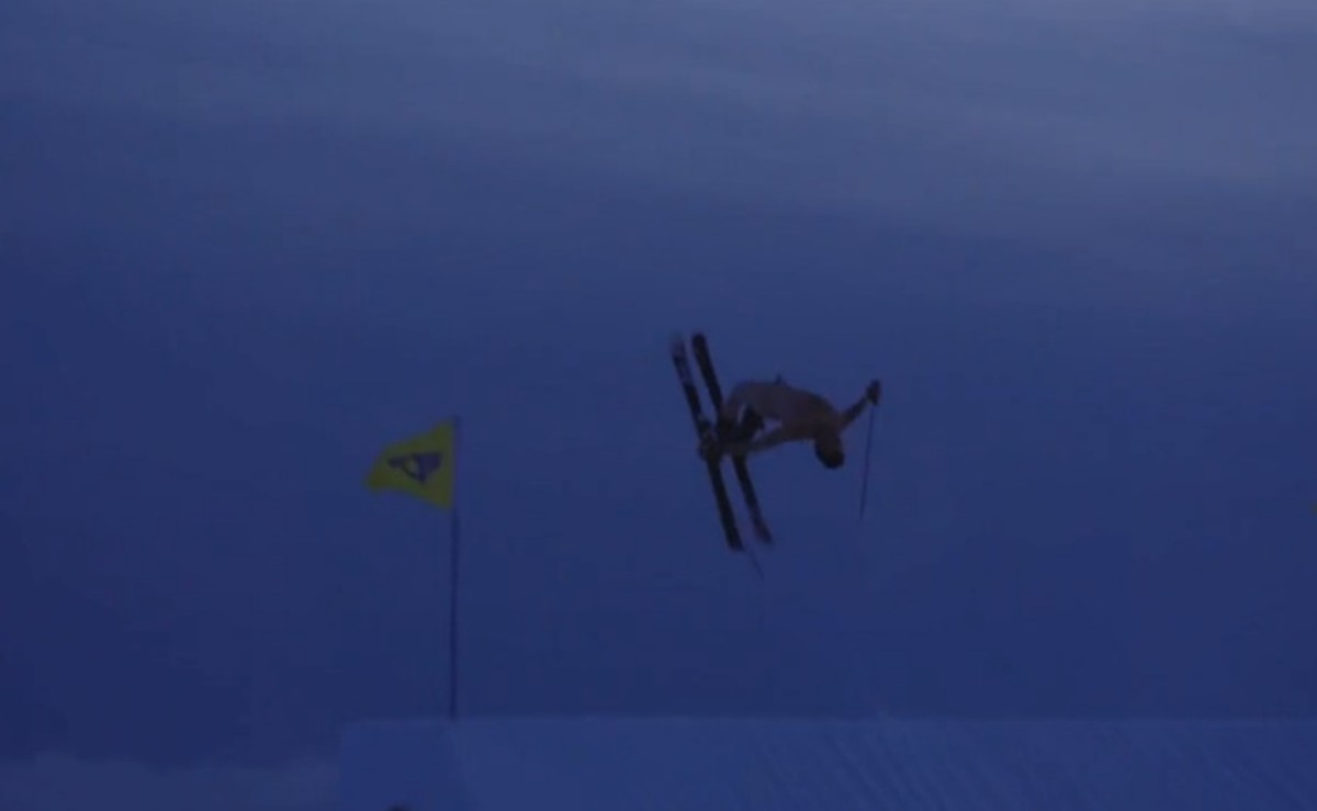 Naked Double Back Flip - Powder