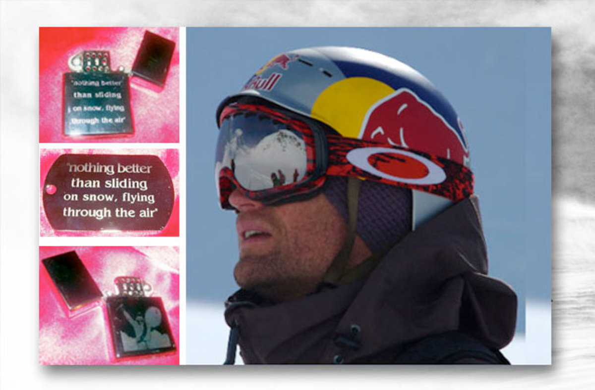 SAUCER BOY LIGHTERS AND DOG TAGS Shane McConkey Dog Tags Powder