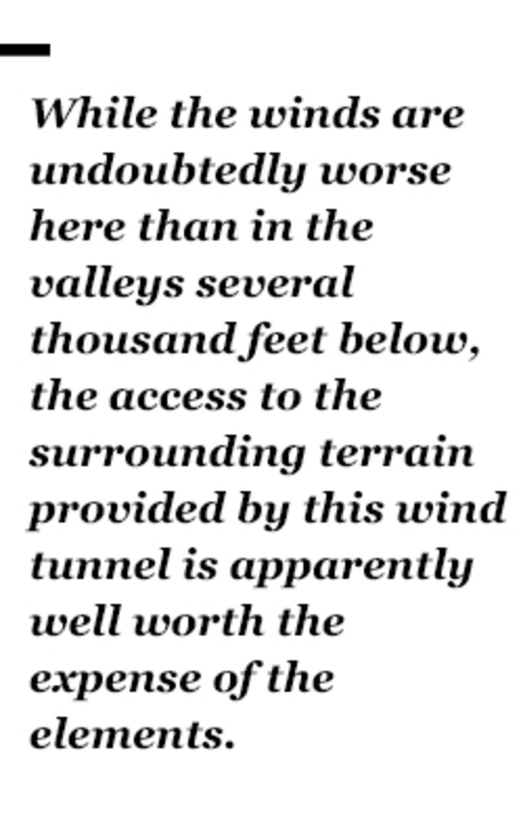 Persistence in Bella Coola Powder