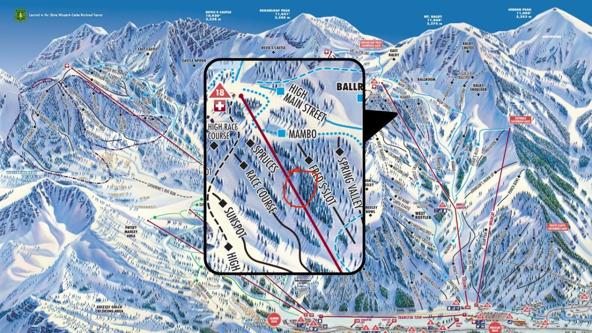 Chairlift Skims Snow At Shuttered Ski Area (Watch)