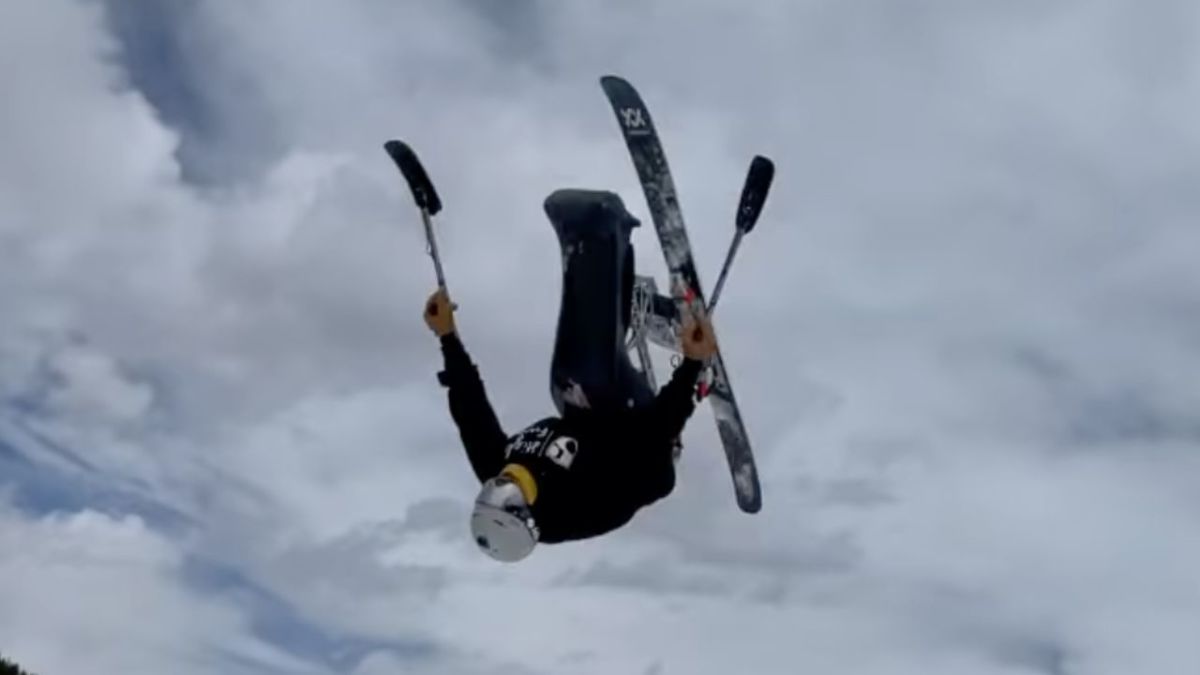 Video Paralyzed Skier Shows Off With Big Backflip Powder