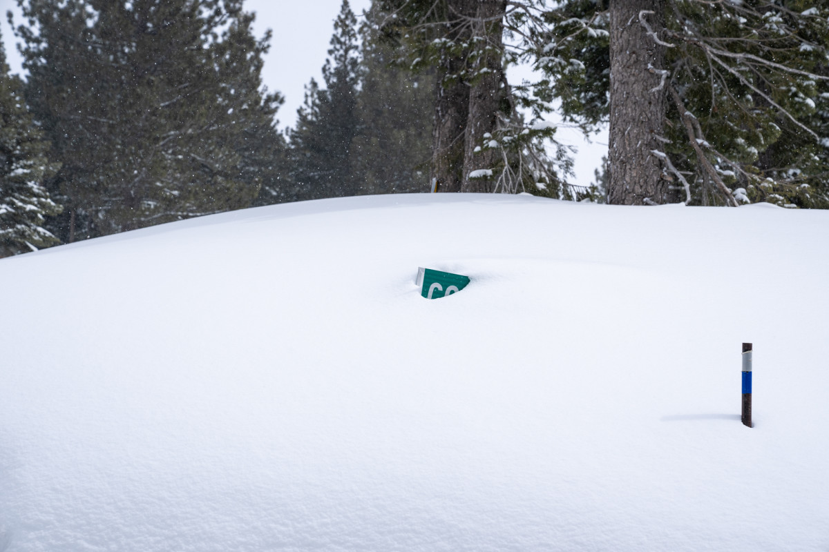 Photos Skiing Some of the Deepest Snow Ever Recorded
