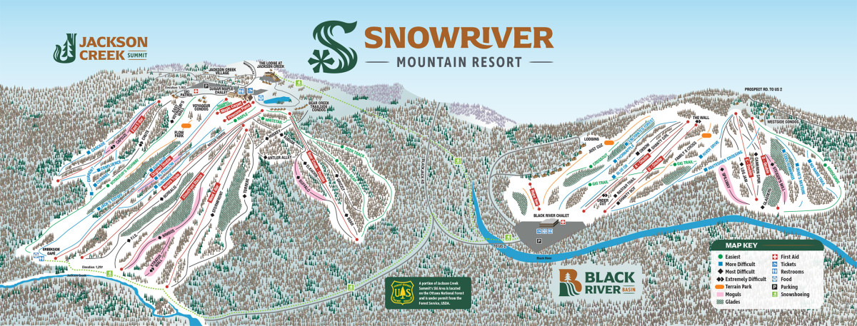 Legendary Powder  Snowriver Mountain Resort