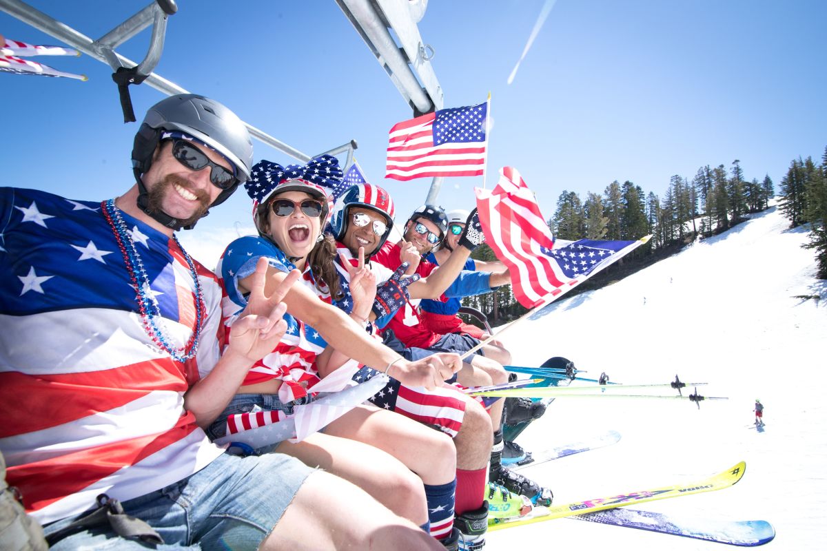 Where You Can Ski on July 4 Powder Destinations