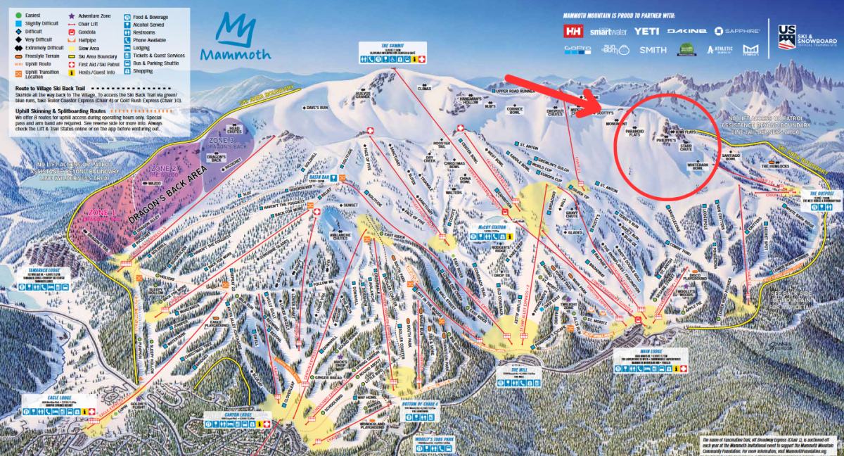 Look Skier Can't Believe How Good Mammoth Mountain's Snow Conditions