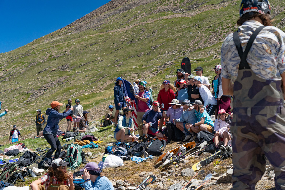 mammoth 4th of july ski