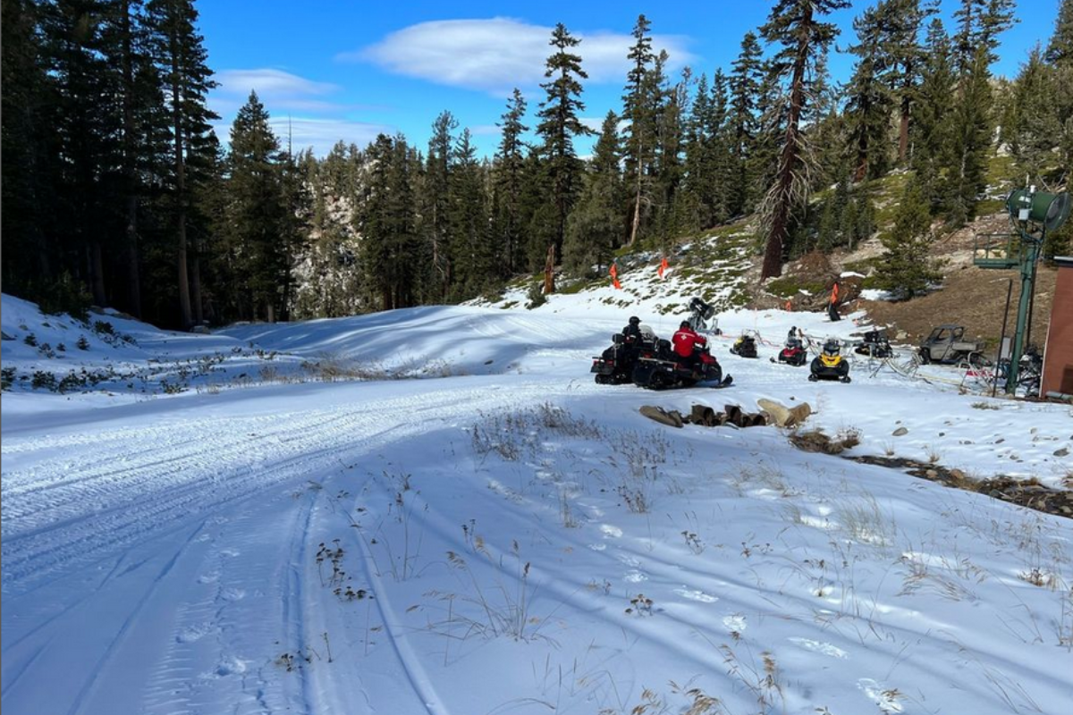 Low Snowfall Forces Californian Ski Resort To Delay Opening Day