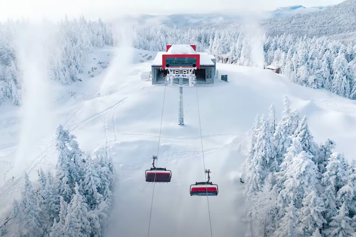 East Coast Ski Resort Debuts New High Tech Chairlift, Among The Fastest