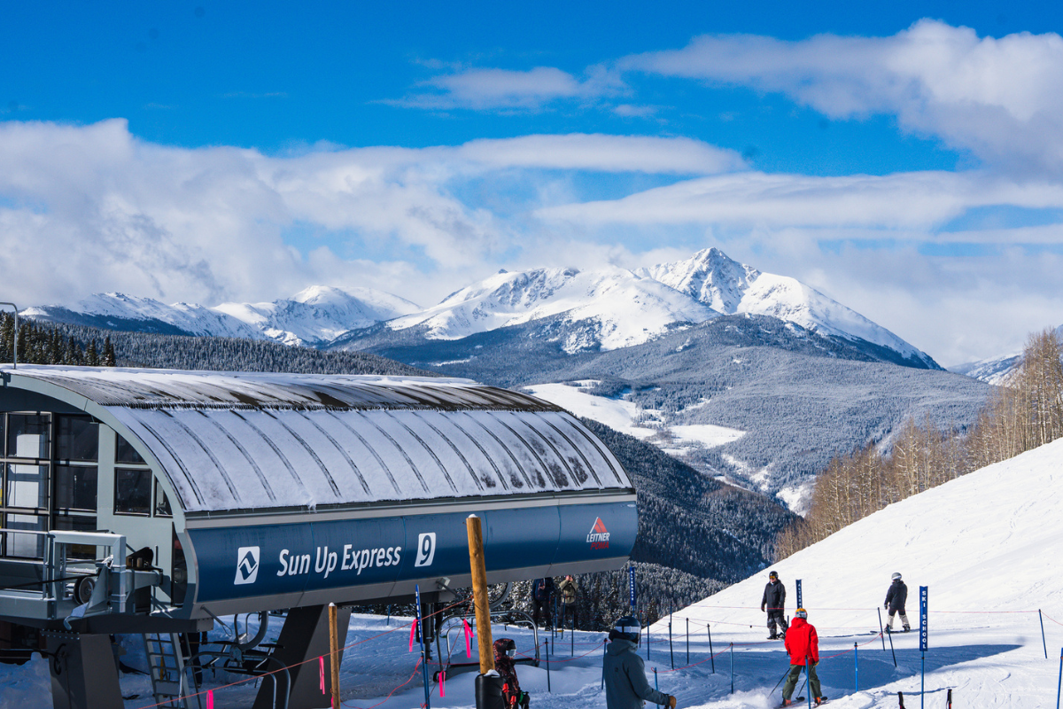 Vail's Legendary Back Bowls Open For The Season Powder