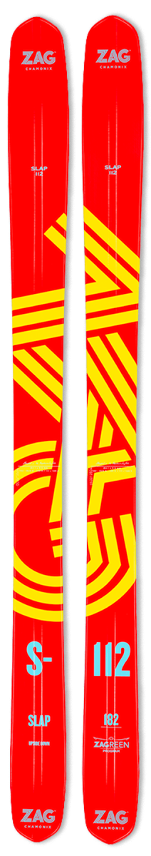Freeride skis ZAG SLAP 112 2023 - ZAG Skis US