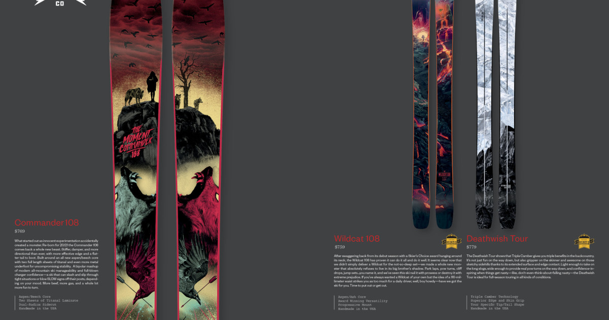 スキー MOMENT Commander 108 Commander 108 Moment | eBay