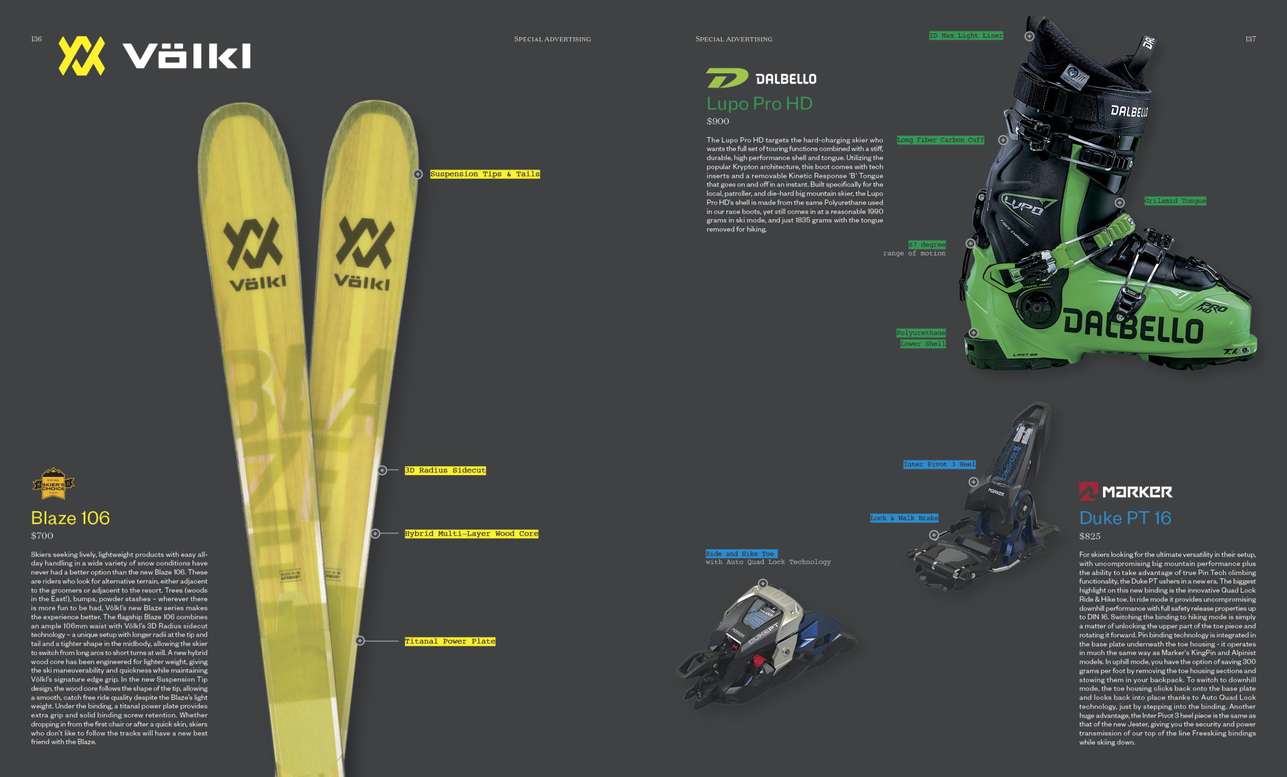 What's New from Marker, Dalbello, and Völkl for 2021 - Powder