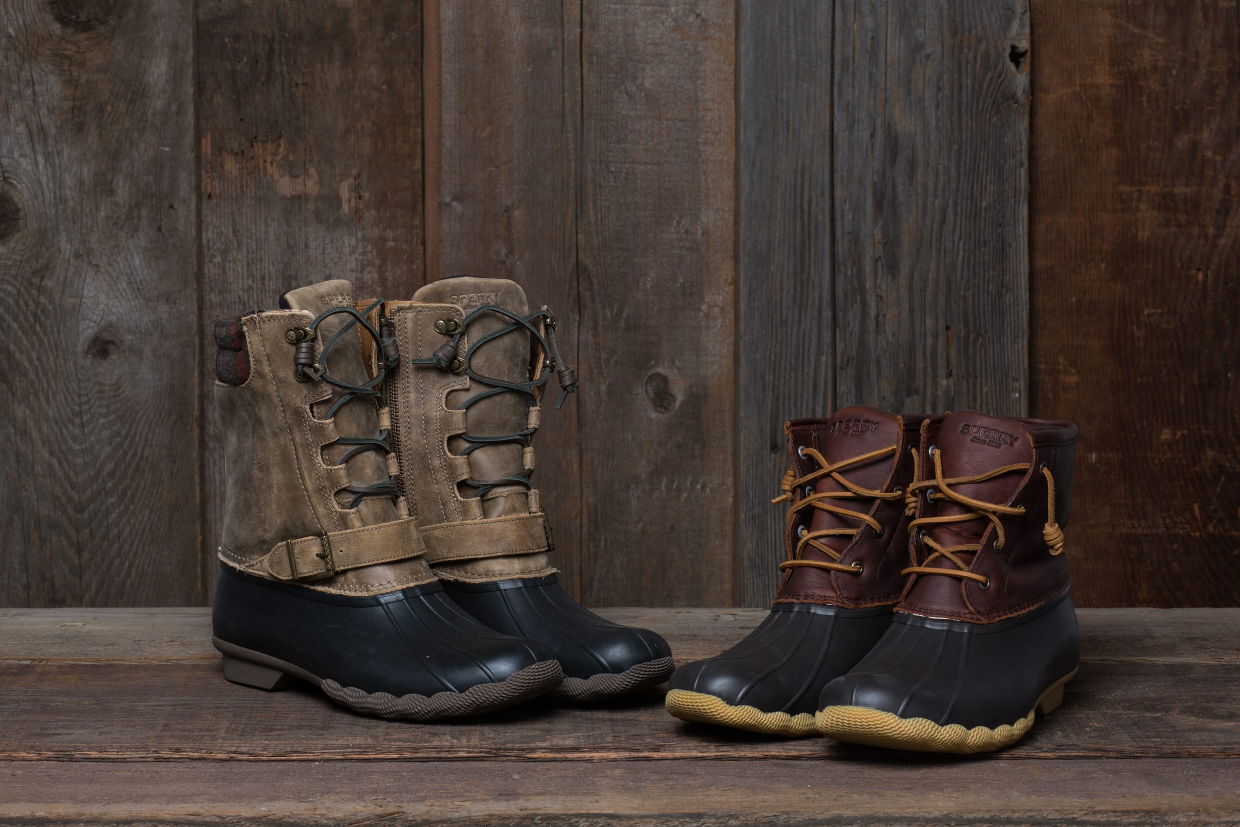 winter sperry duck boots