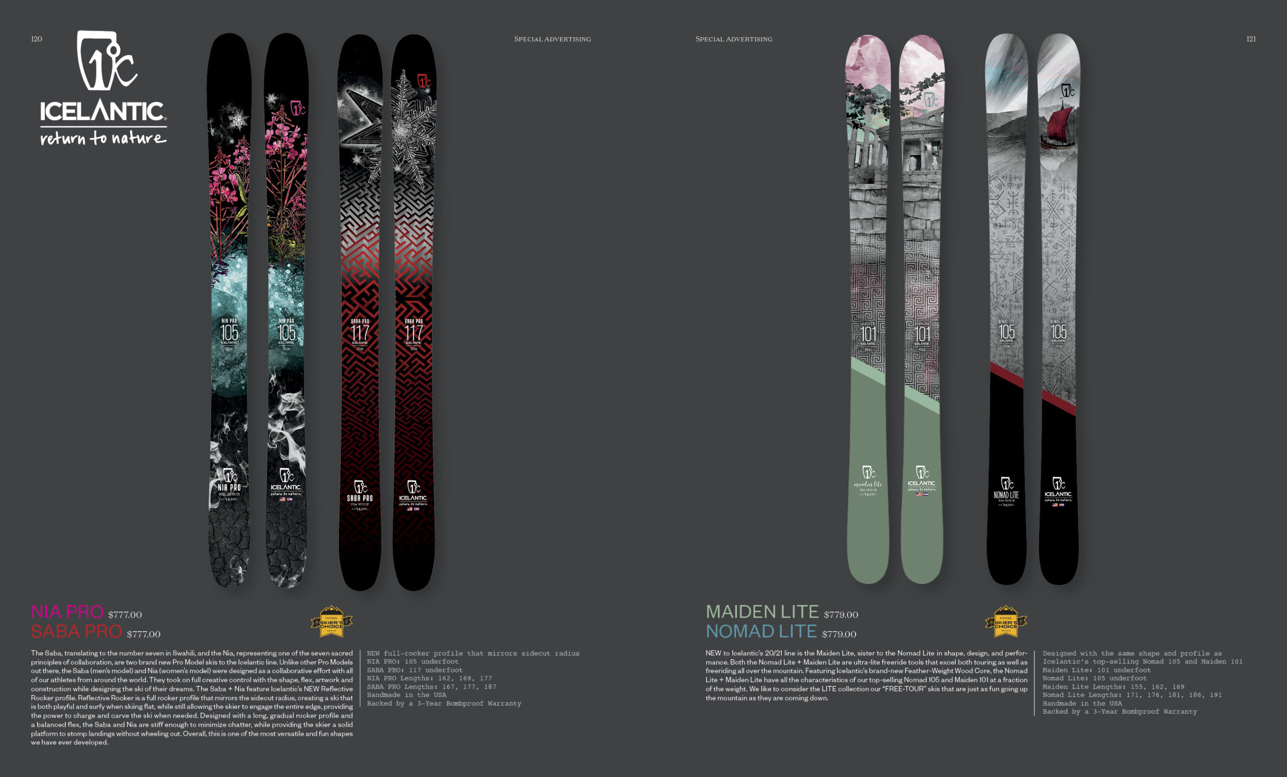 What's new from Icelantic Skis for 2021 - Powder