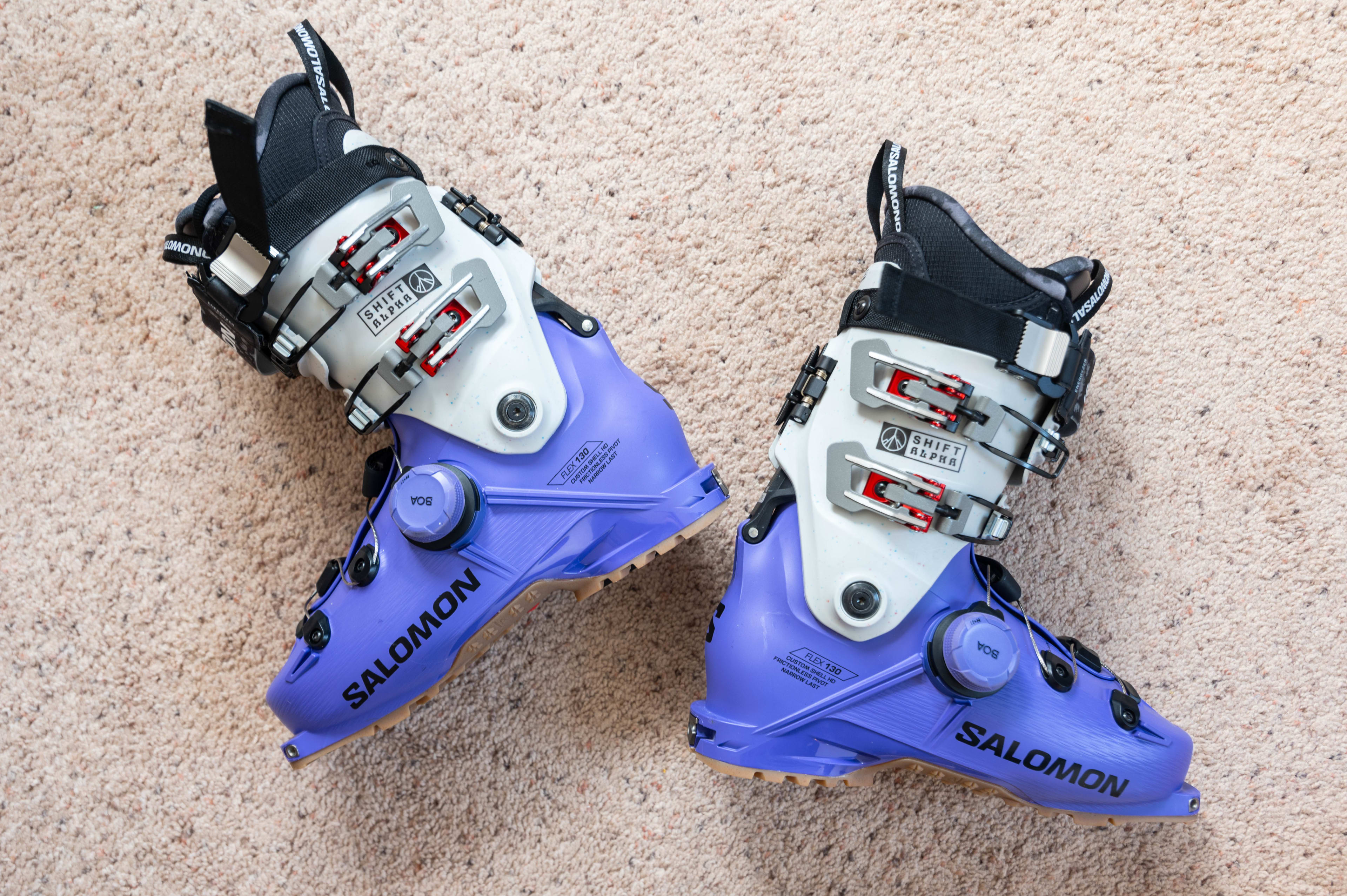 Review: Salomon Shift Alpha BOA 130 Boot - Powder