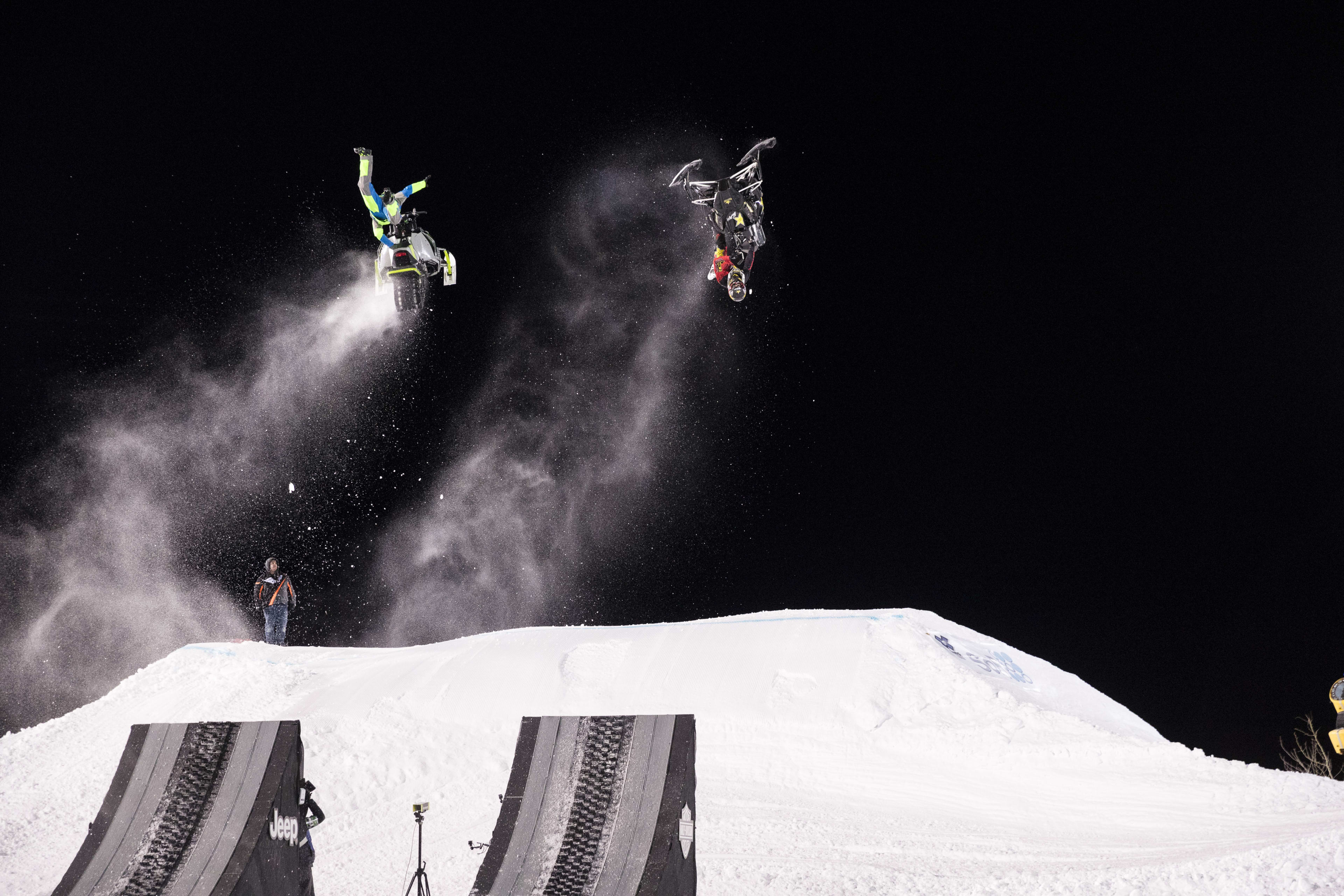 Snowmobiles Are Back at Winter X Games Aspen - Powder