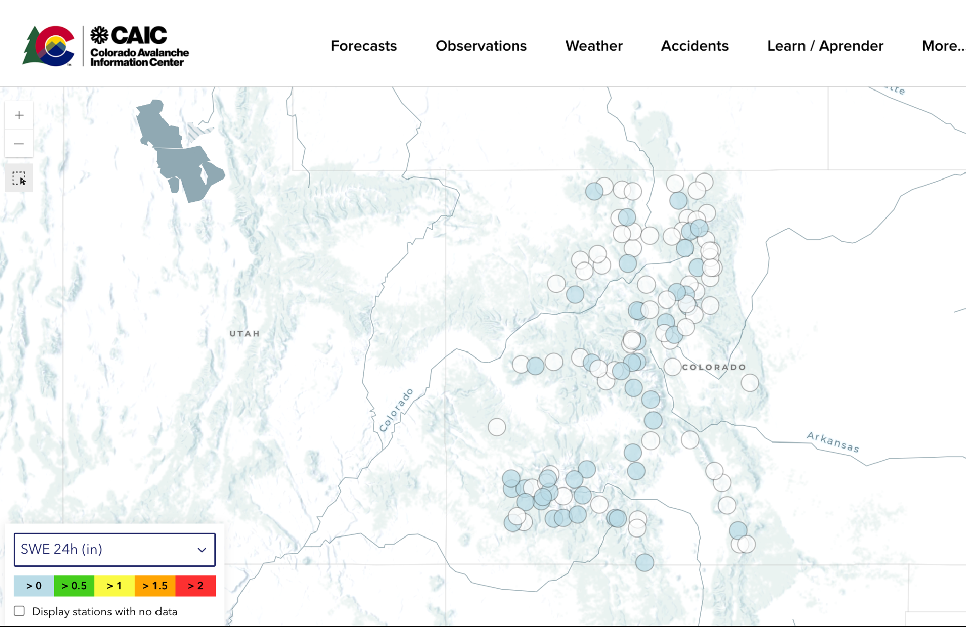 Colorado Avalanche Center Expands Free Backcountry Info Tools - Powder