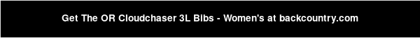 Get The OR Cloudchaser 3L Bibs - Women's at backcountry.com
