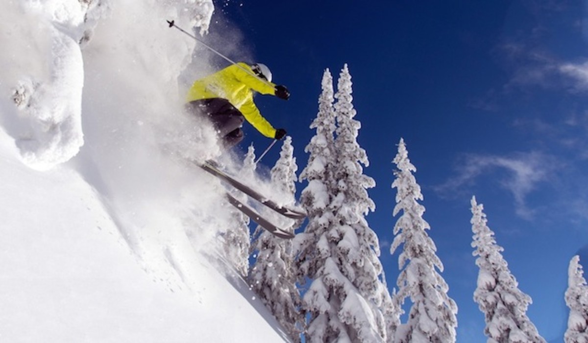 Silver Star: 13 Resorts, 20,869 Acres, And 4,194 Inches Of Fresh Powder Annually. PHOTO: Silver Star.