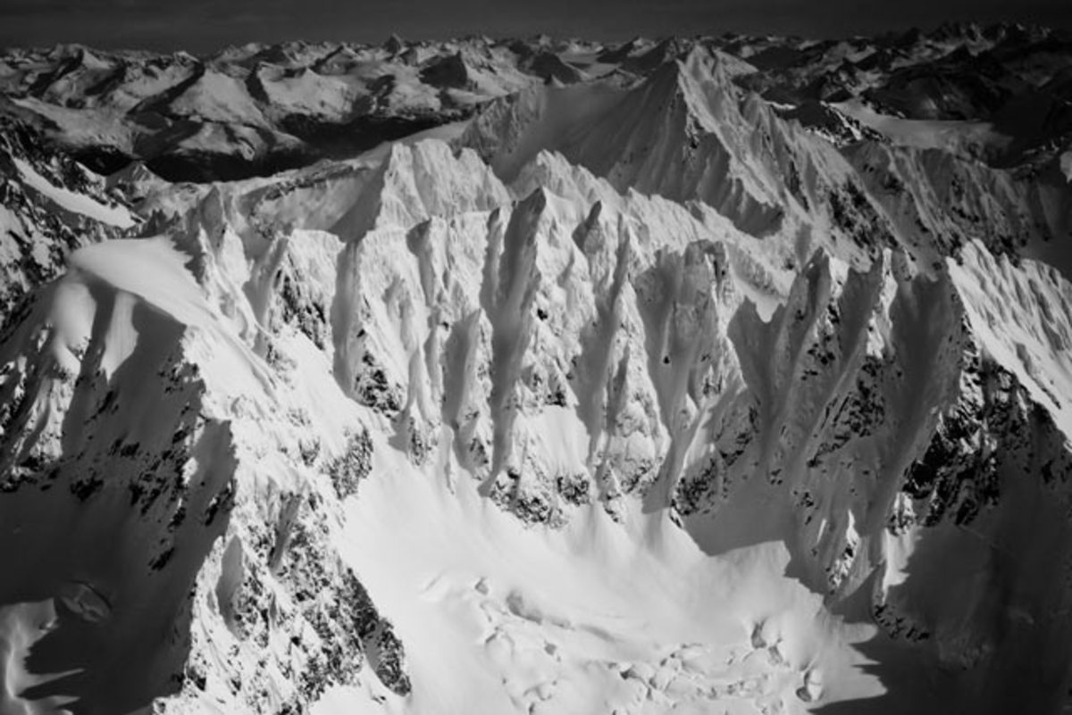 Terrain is bigger in Alaska.