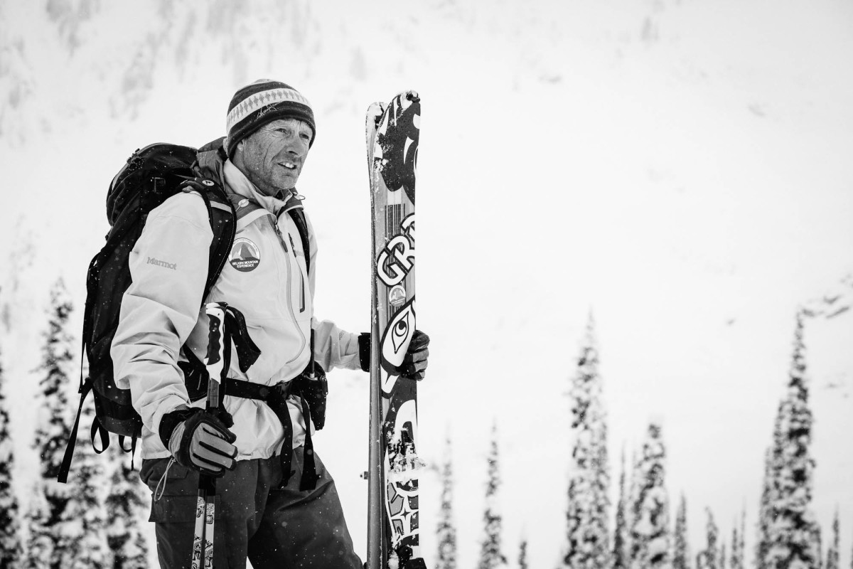 Swiss mountain guide Ruedi Beglinger has led people through the Selkirk Mountains for 30 years. His autocratic reputation precedes him. PHOTO: Ryan Creary