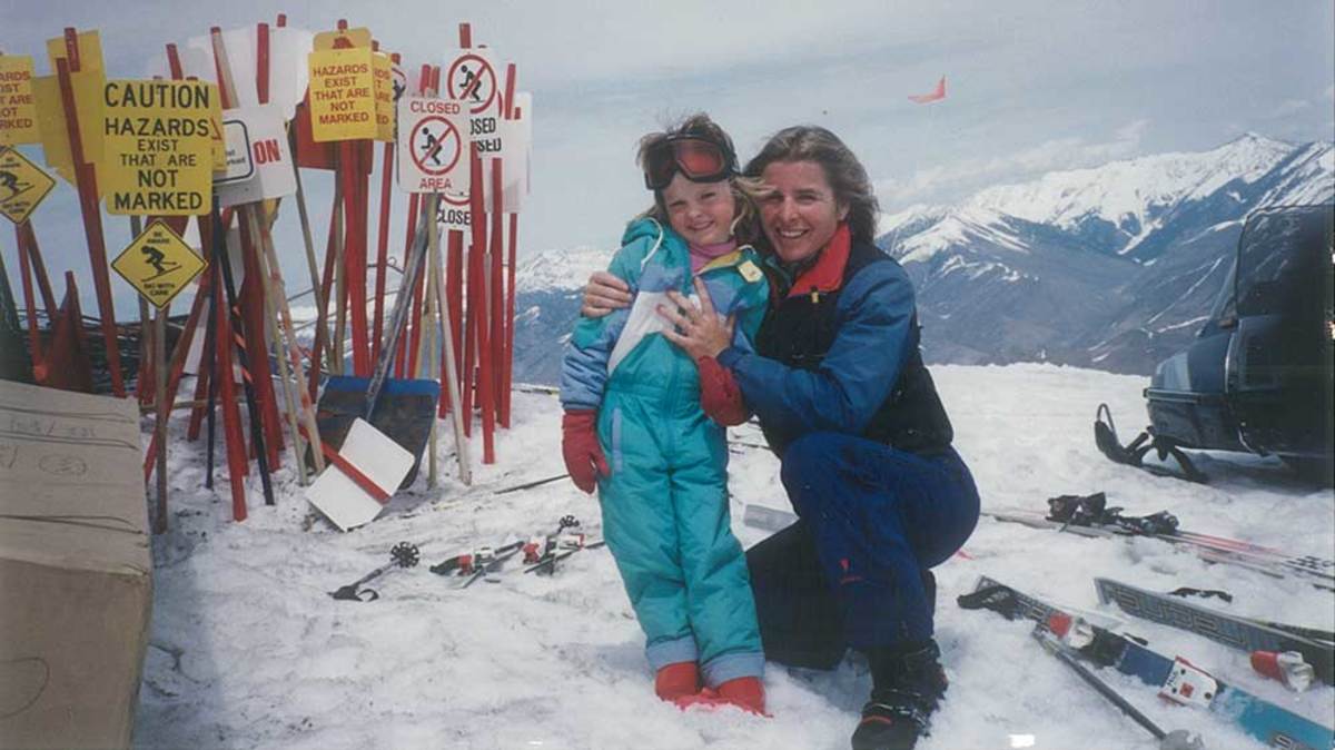 The author with her mom at Sun Valley, Idaho. PHOTOS: Courtesy of Katie Matteson