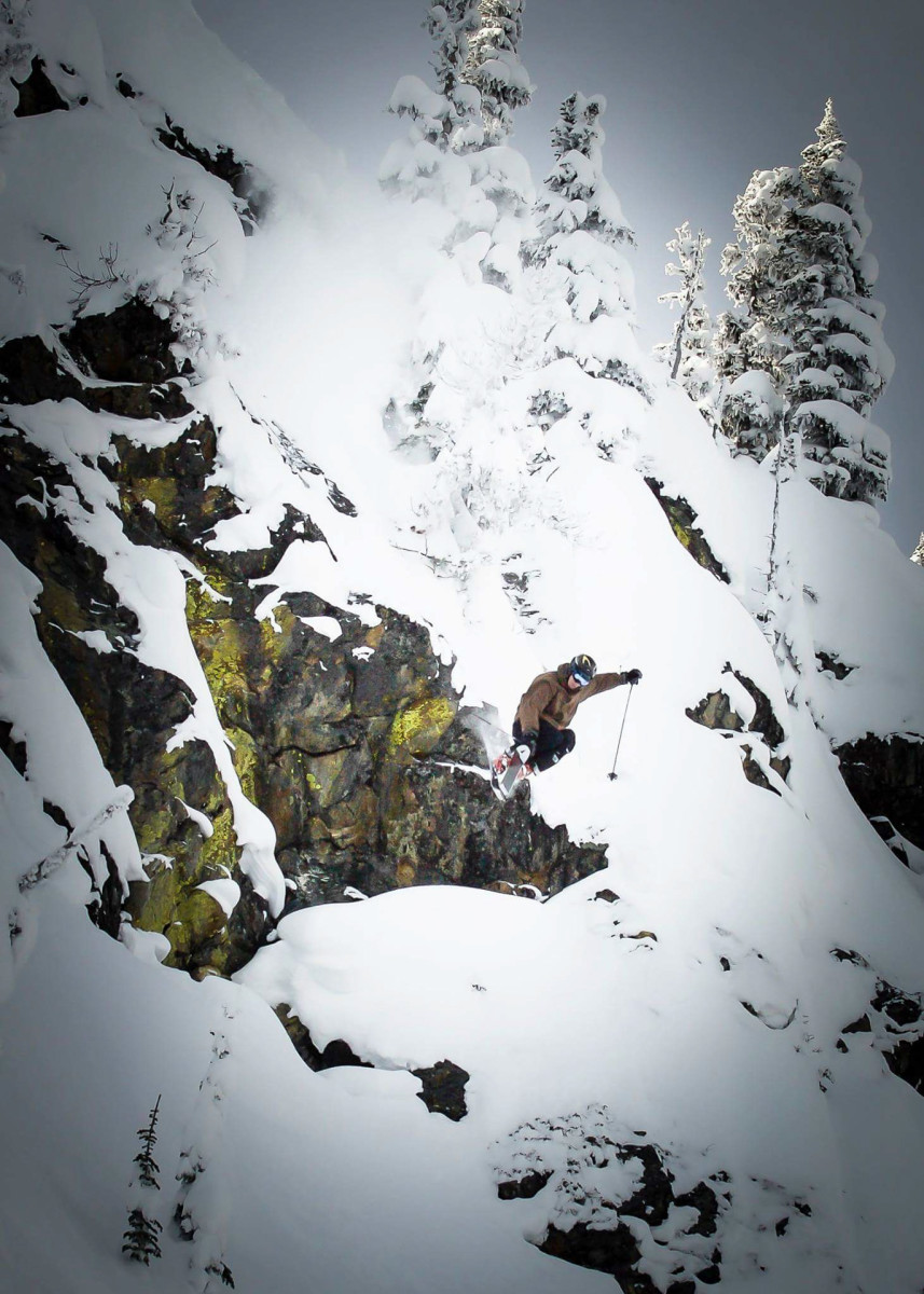Sheppard's signature, tweaked out style can be spotted anywhere on the hill. PHOTO: Courtesy of Andrew Sheppard