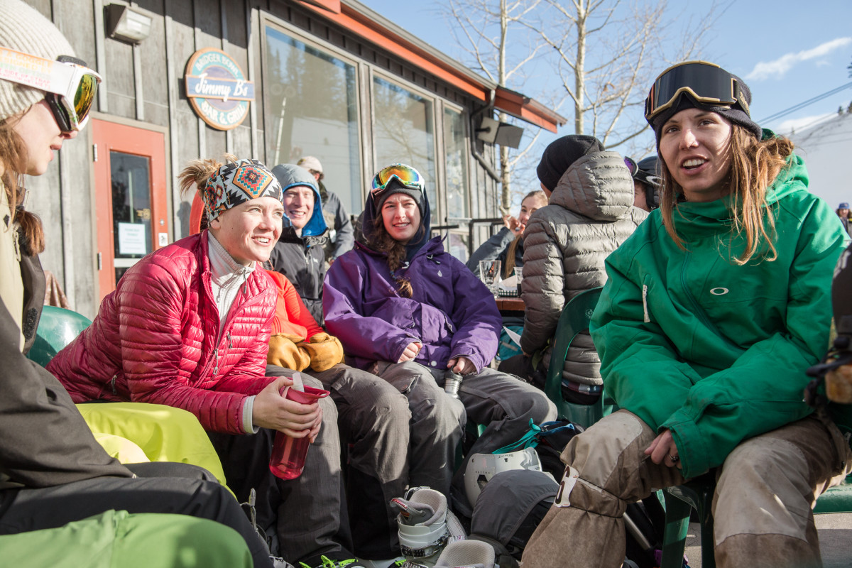 Andie Creel, MacKenzie Lisac, and their crew at Bridger are living the good life. PHOTO: Jason Thompson