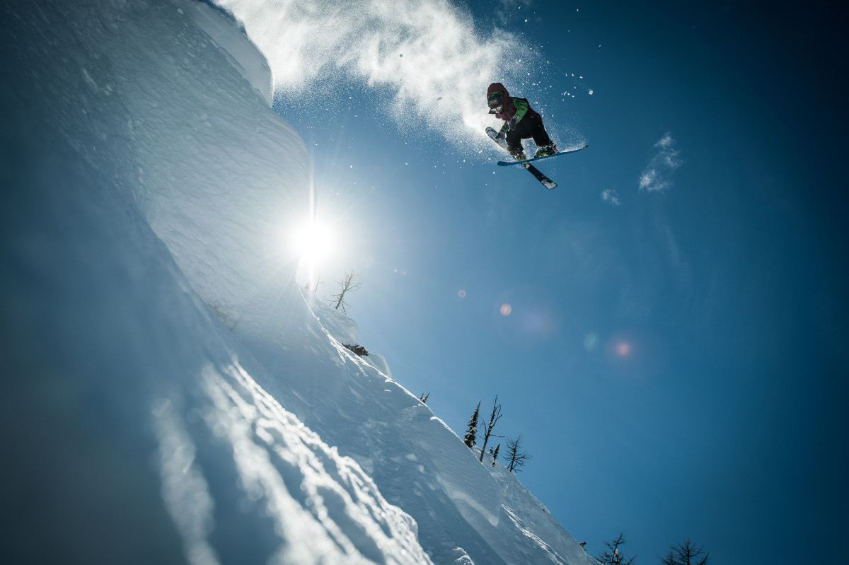 Through his lifetime in the Kootenays, Martin-Prenney knows every nook, cranny, and... Hey, sweet grab! PHOTO: Dave Heath