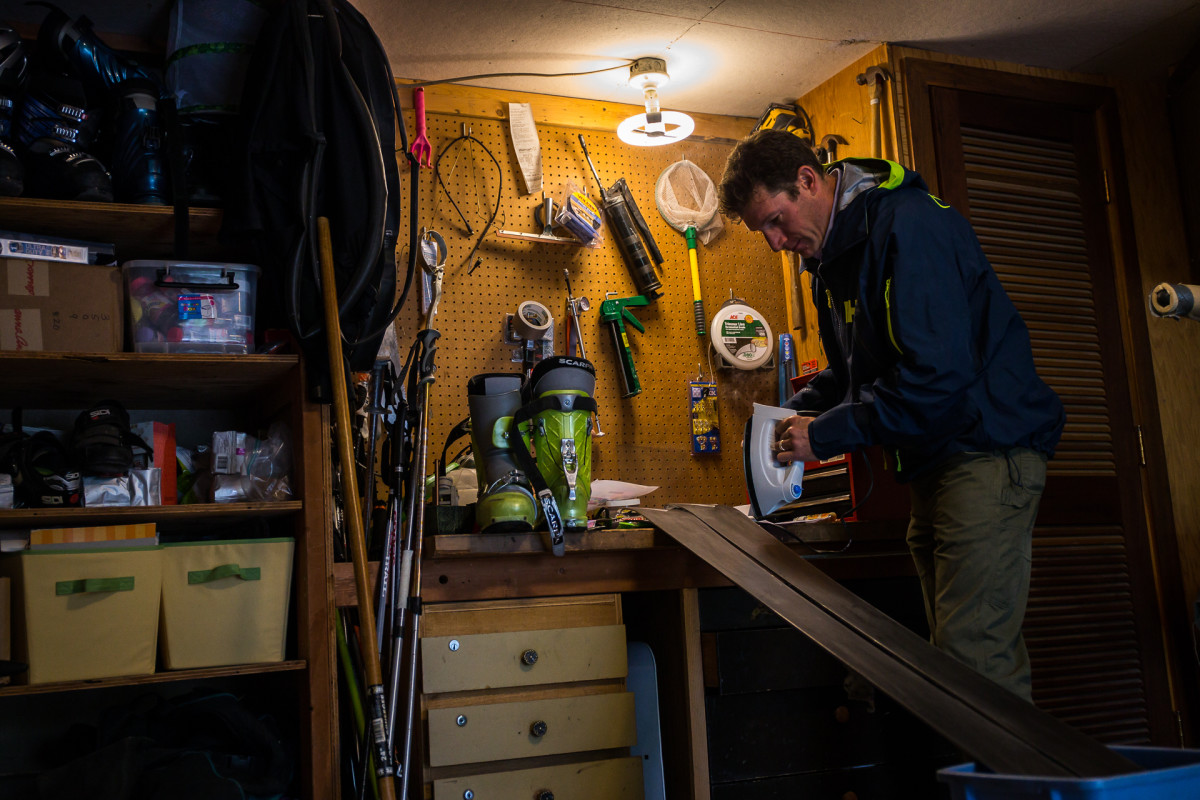 Skiing, like art, is inherently valuable for the time for reflection that it allows. PHOTO: Tom Zuccareno